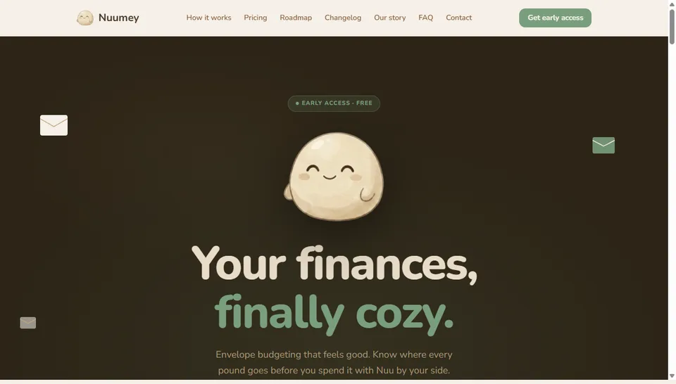Nuumey website screenshot